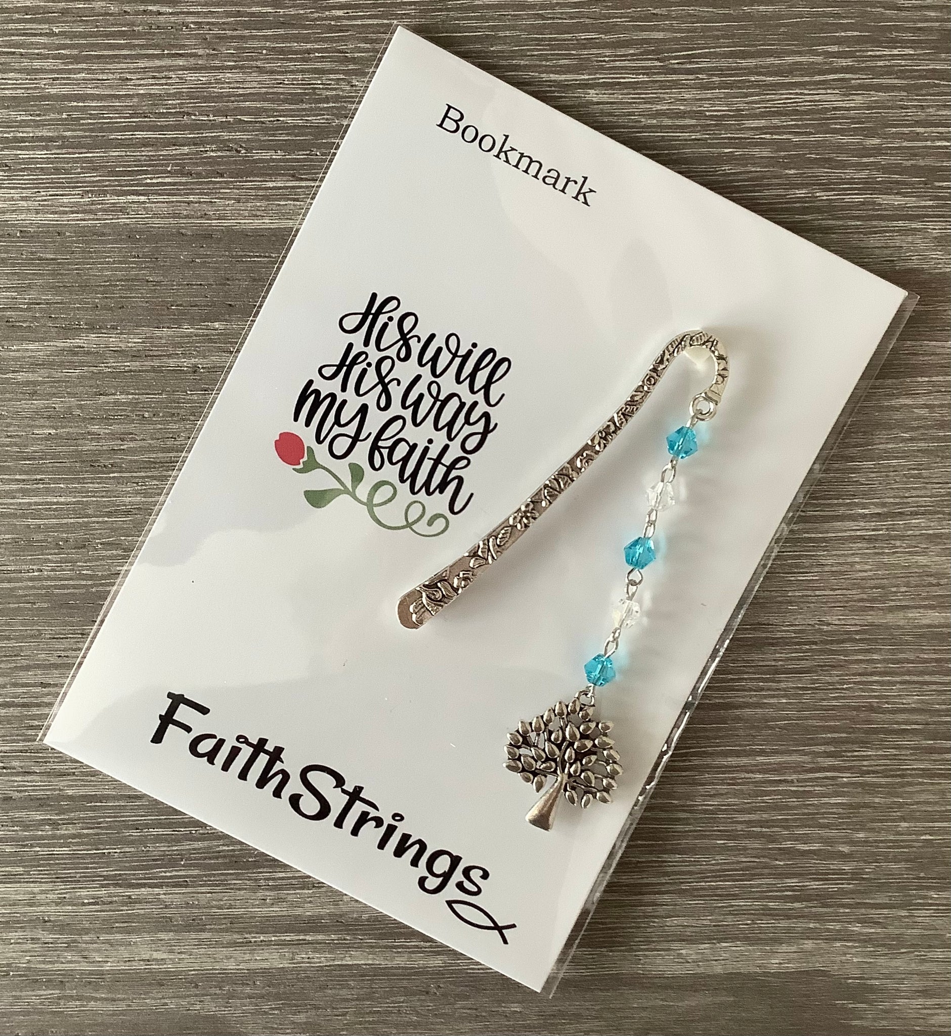 Miniature Bookmark Tree of Life Christian Gift Bible Reading