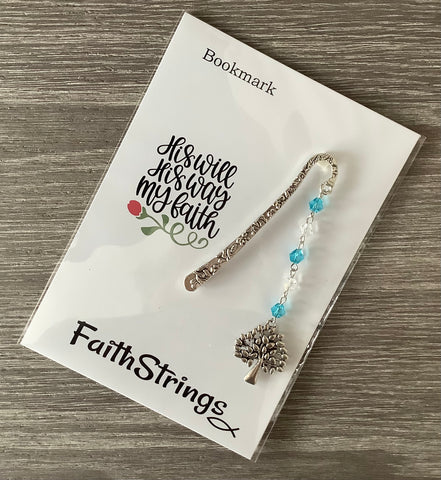 Miniature Bookmark Tree of Life Christian Gift Bible Reading