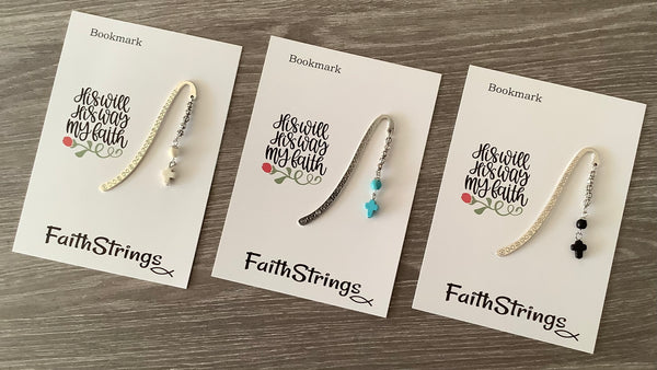 Bookmark Cross Christian Gift Bible Reading Book