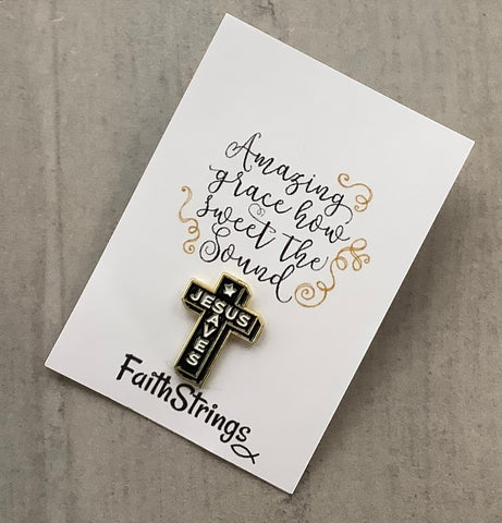 PB2 - Pin Badge - Jesus Saves - Wholesale