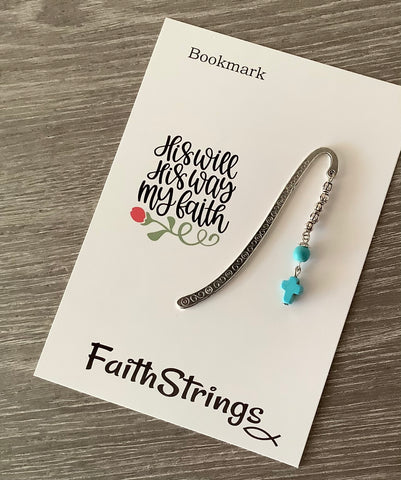 Bookmark Cross Christian Gift Bible Reading Book