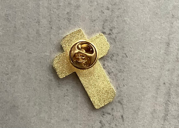Pin Badge Christian Gift Cross Jesus Saves Lapel Tie Enamel Faithstrings
