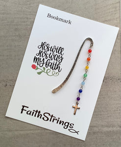 BM5a - Bookmark - Silver Cross - His Will