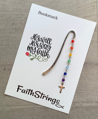BM5a - Bookmark - Silver Cross - His Will