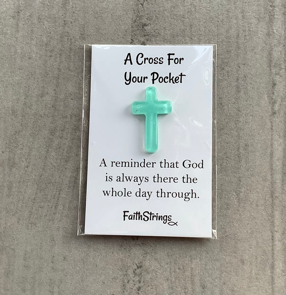 Pocket Prayer Cross Christian Gift Prayer Religion Faithstrings
