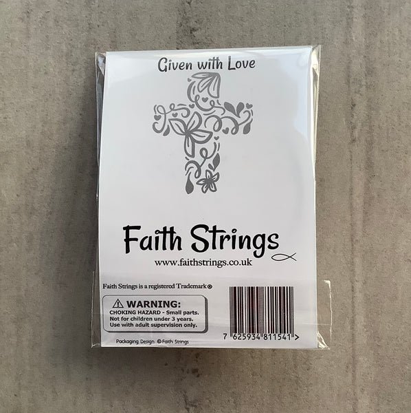 Little Jesus Christian Gift Rainbow FaithStrings pocket hug 