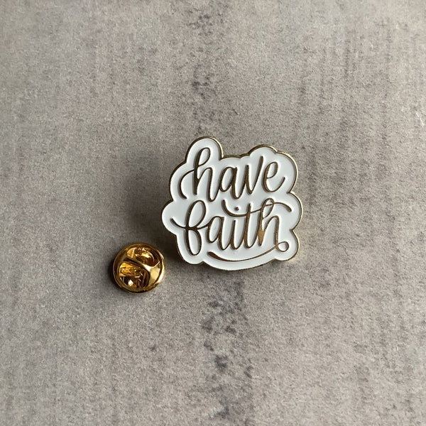 Pin Badge Faith Christian Gift Faithstrings God Religious Religion
