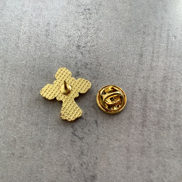 Pin Badge Christian Gift Cross Christ God Jesus Religion Faithstrings