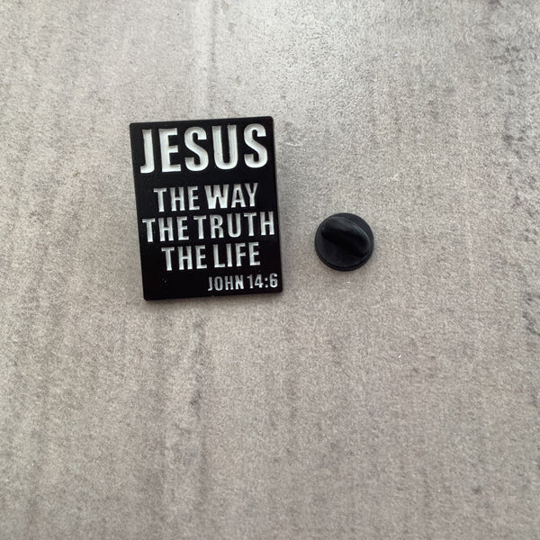 Pin Badge Christian Gift Jesus Faithstrings