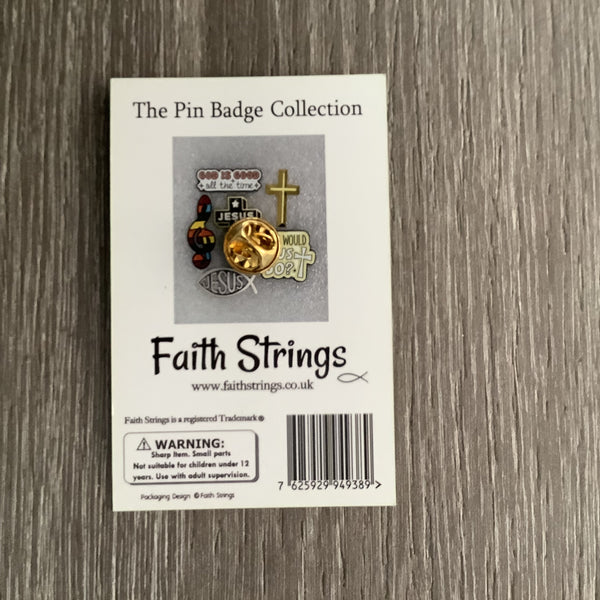 Christian Cross Pin Badge Gift 🎁 Dove Peace