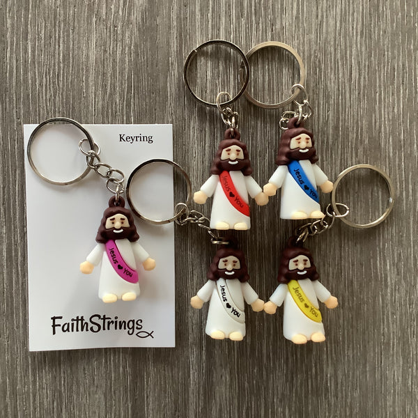 Little Jesus Keyring Keychain Christian Gift