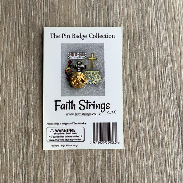 Pin Badge Christian Gift 🎁 Dove Peace with branch