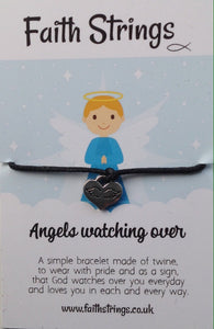 Angel  - Faithstrings Christian Gift Bracelet