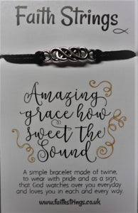 Amazing Grace - Faithstrings Christian Gift Bracelet