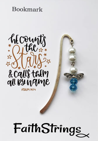 BM2b - Angel - Bookmark - Count Stars - Wholesale