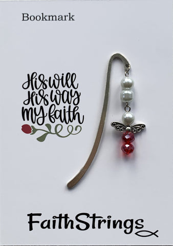 BM2a - Angel - Bookmark - His Will - Wholesale