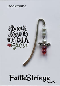 Bookmark Angel Christian Gift Bible Reading Book Faithstrings