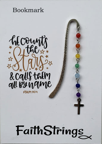 BM5b - Bookmark - Silver Cross - Counts Stars - Wholesale