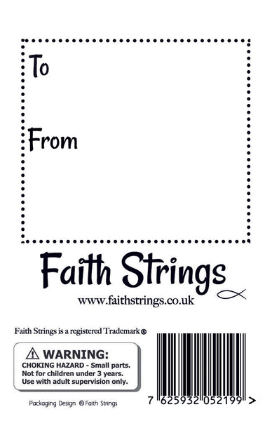 Clip Angel - Christian Gift Postable - Bless You - Faithstrings Charm