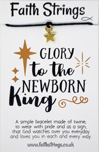 Faithstring Christian Gift Cord Bracelet Christmas Star King Faith String Wish